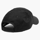 Balenciaga Embroidered Cotton Till Baseball has Black