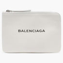 Balenciaga Everyday Clutch White