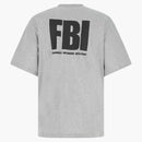 Balenciaga FBI Print T-Shirt Gray/Black