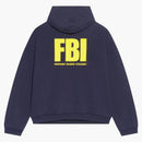 Balenciaga FBI Print Year of the Tiger Reversible Hoodie Dark Blue/Black/Yellow
