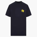 Balenciaga FBI Print Year of the Tiger Reversible T-Shirt Dark Blue/Black/Yellow