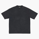 Tričko s módním institutem Balenciaga Módní institut Washed Black