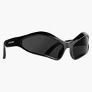 Balenciaga Fennec Gafas de sol ovaladas Negro (768054T00071000)
