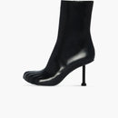 Balenciaga Fetish 80mm Bootie Black Sheepskin