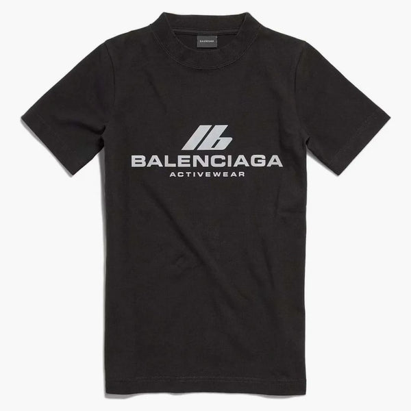 Camiseta ajustada de Balenciaga Black