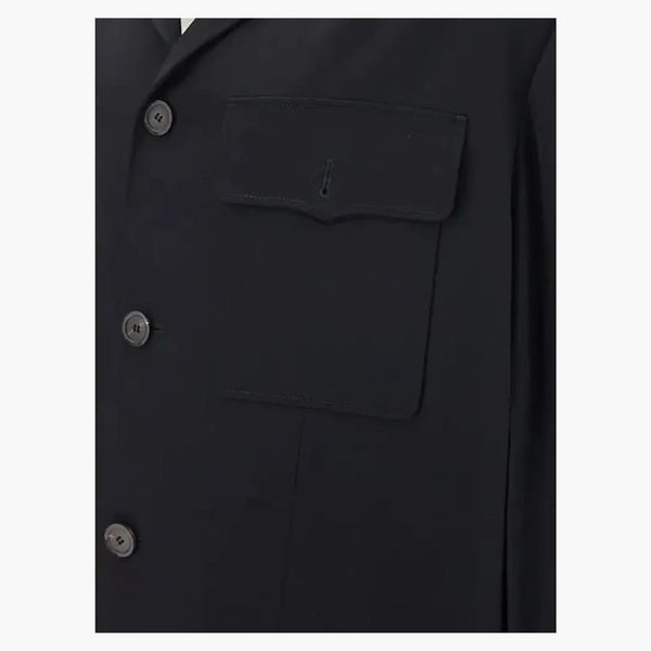Balenciaga Flap Pockets Jacket Black