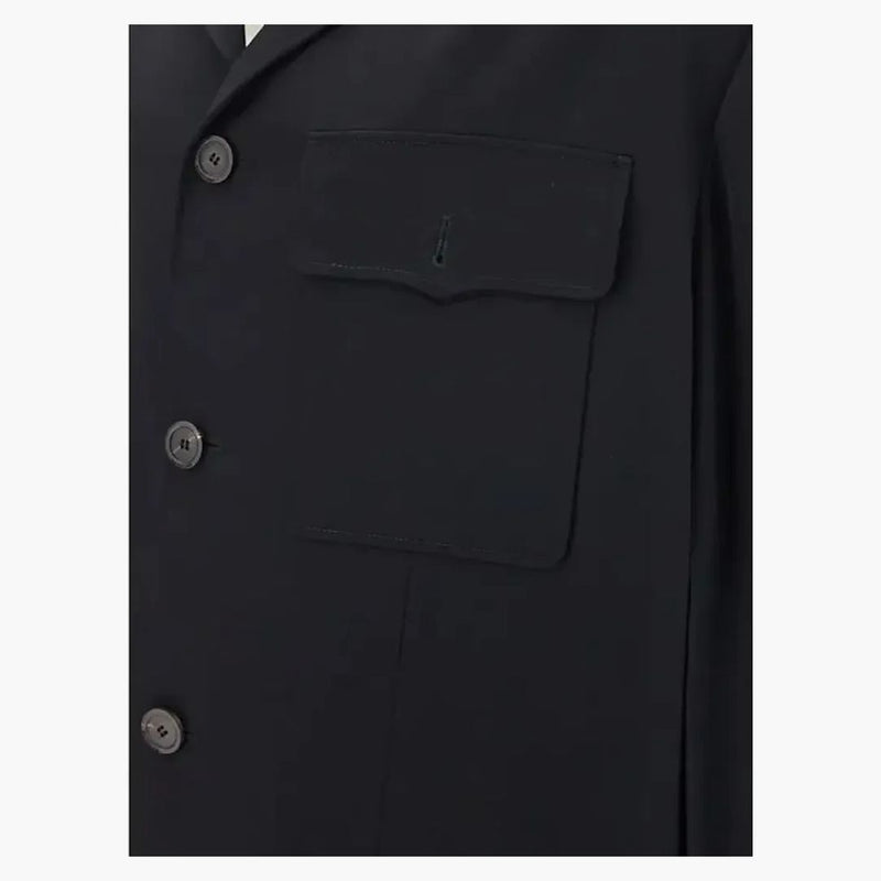 Balenciaga Flap Pockets Jacket Black