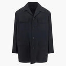 Balenciaga Flap Pockets Jacket Black