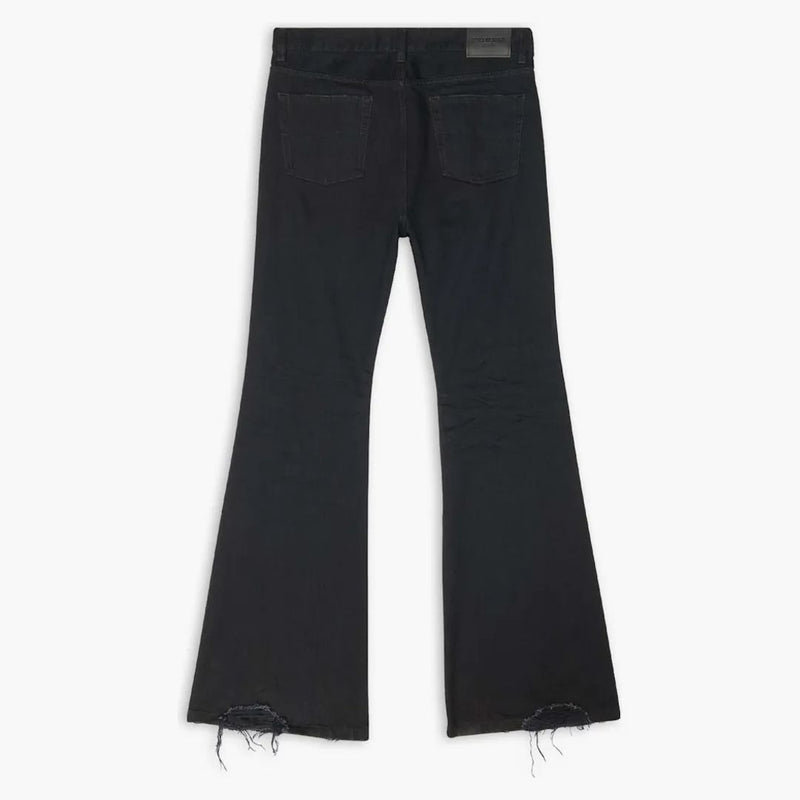 Balenciaga pantalones acampanados negros