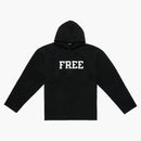 Balenciaga Free No Rib Hoodie Black