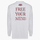Balenciaga Free Your Mind Longsleeve T-Shirt White/Black/Red