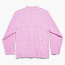 Balenciaga Furry Cardigan Pink