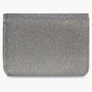 Balenciaga glitter cash wallet mini gray