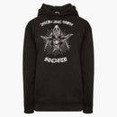 Balenciaga Gothic Logo Hoodie Black