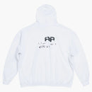Balenciaga Hand Drawn BB Icon Large Fit Hoodie White/Black
