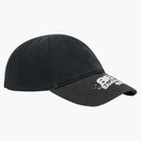 Balenciaga Hand Drawn BB Icon Velcro Tab Cap Black/White