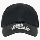 Balenciaga Hand Drawn BB Icon Velcro Tab Cap Black/White