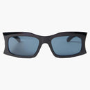 Balenciaga Hourglass Rectangle Sunglasses Black (751432t00071000)