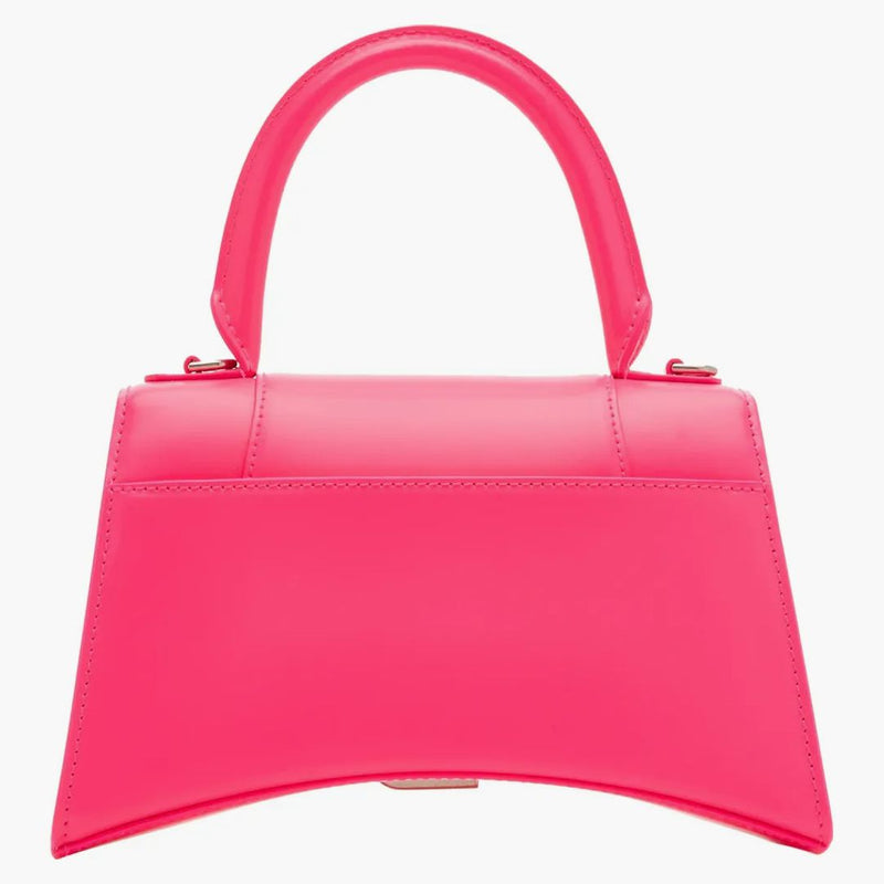 Balenciaga Hourglas Small Top Handle Bag Acid Fuchsia