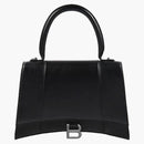 Balenciaga Hourglass Top Handle Bag Medium Black