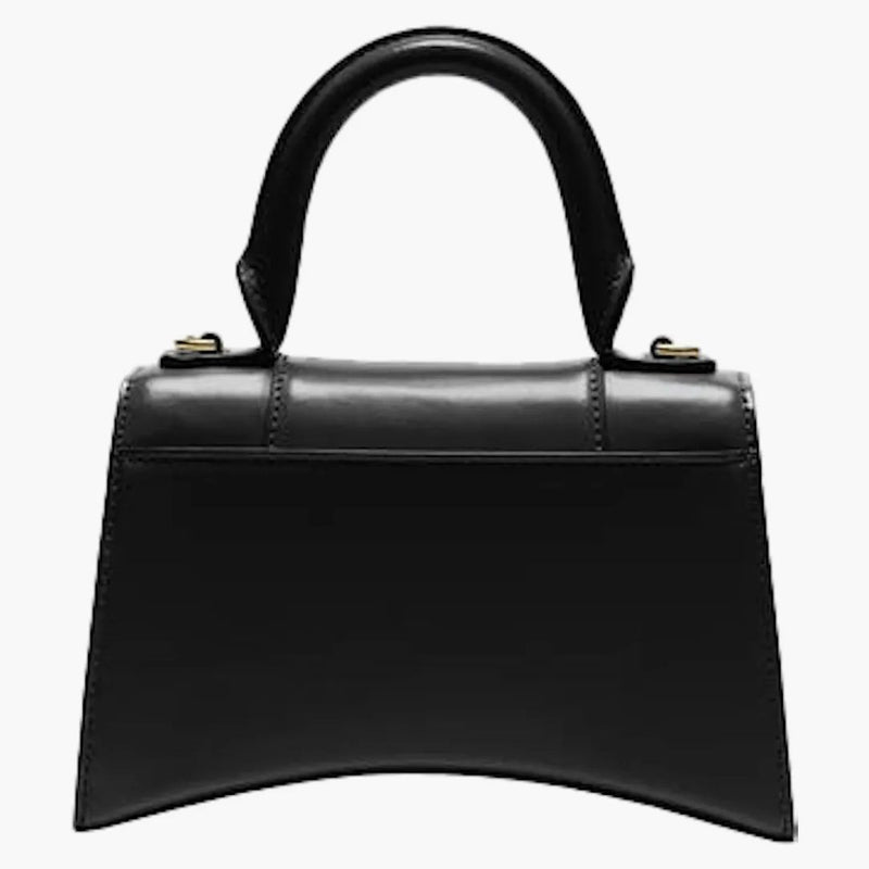 Balenciaga timglas Topphandtag påse extra liten svart