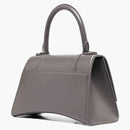 Balenciaga Hourglass Top Handle Bag Small Grey