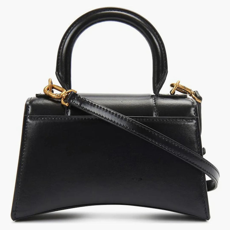 Balenciaga Hourglas Topphandtag xs svart