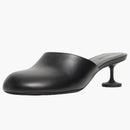 Balenciaga Lady 50mm Mule Blacker Leather