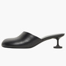 Balenciaga Lady 50mm Mule Blacker Leather