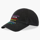 Balenciaga Languages ​​Cap Black Multi