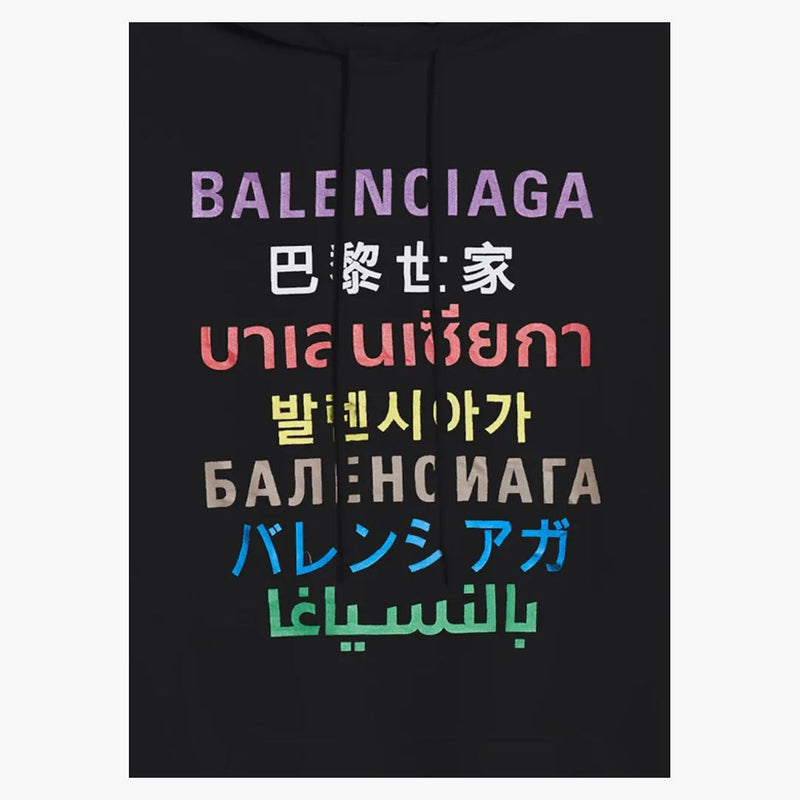 Balenciaga Idiomas Medium Fit Holdie Black Multi