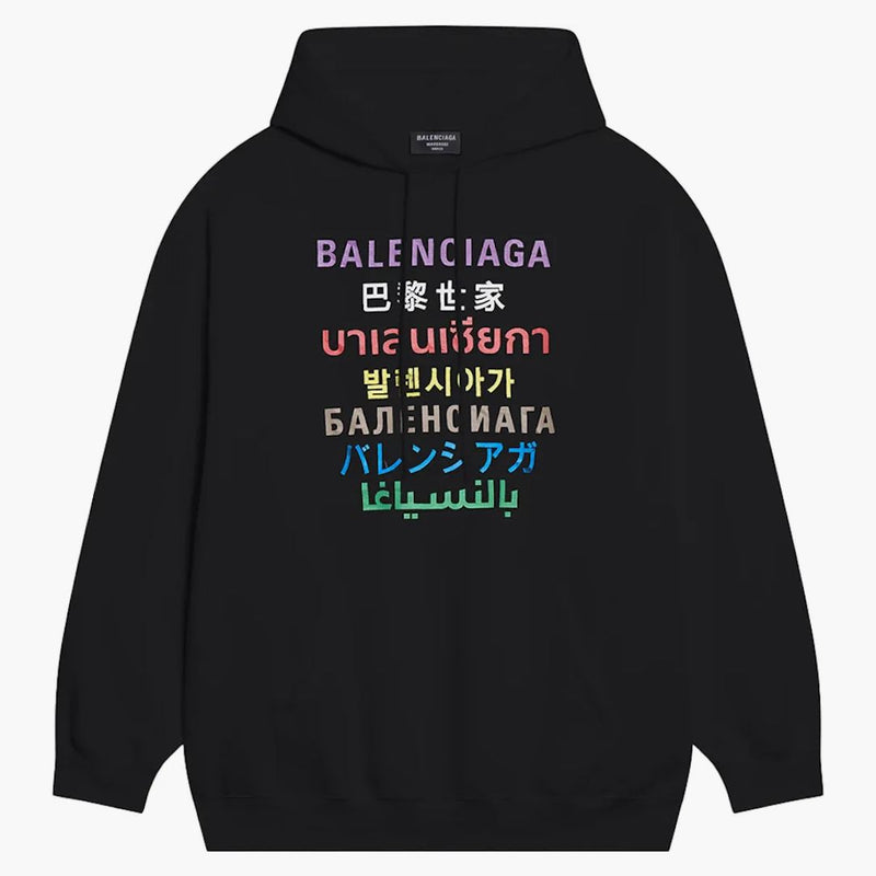 Balenciaga Idiomas Medium Fit Holdie Black Multi
