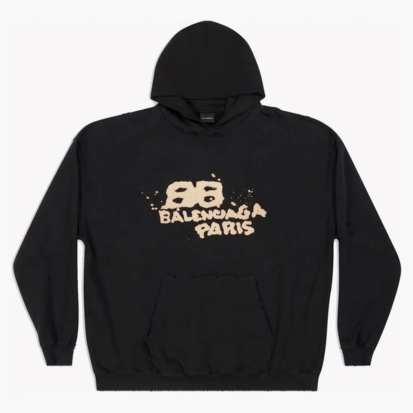 Balenciaga Gran Fit BB Icon Holdie de icono dibujado a mano negro