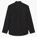 Balenciaga Large Fit Poplin Shirt Black/White Licence Printed