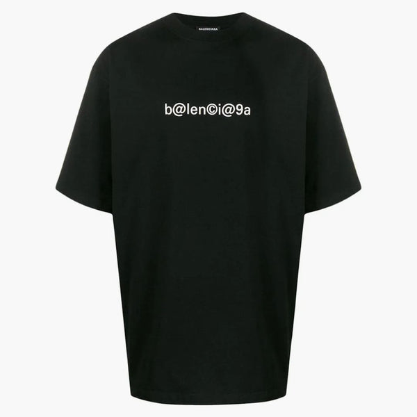 Camiseta simbólica de Balenciaga Fit Large Fit Black/White