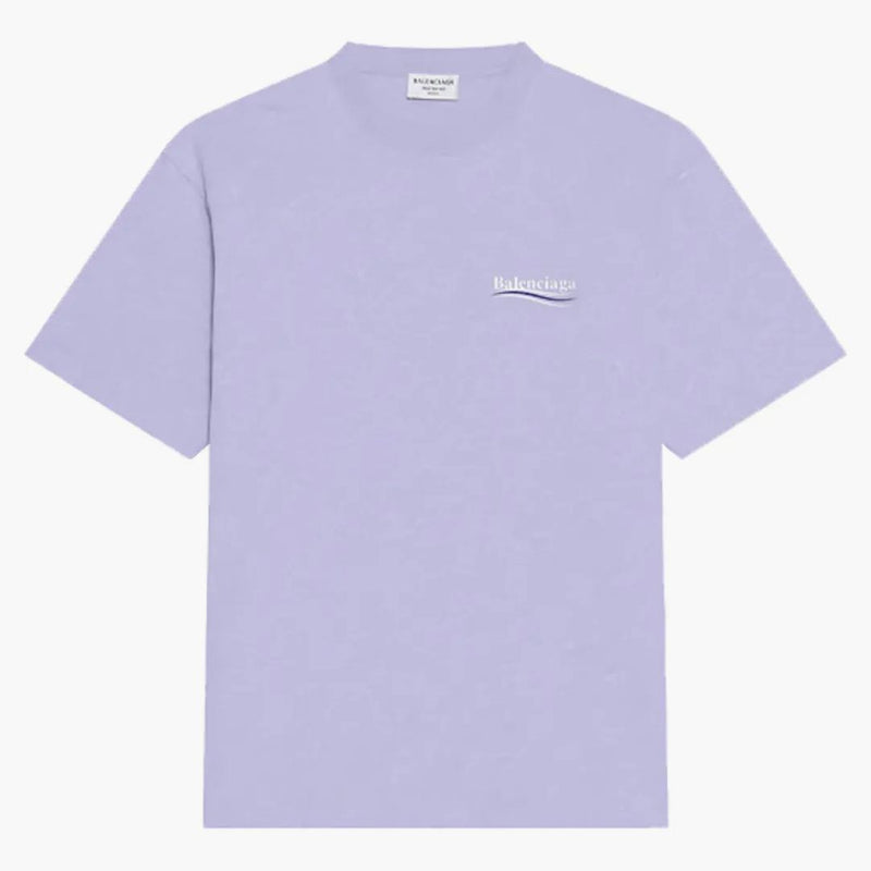 Balenciaga Large Fit T-Shirt Purple