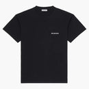 Balenciaga Large Fit Camiseta Negra