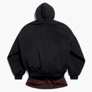 Balenciaga vrstvená kapucí černá