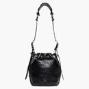Balenciaga Le Cagole Bucket Bag Xs Black Arena