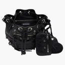 Balenciaga Le Cagole Bucket Bag Xs Black Arena