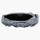 Balenciaga Le Cagole Mini Bag with Chain BB Monogram Bleached Denim