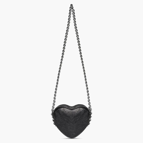 Balenciaga le Cagole Heart Mini Bag Negro