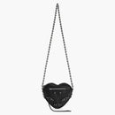 Balenciaga Le Cagole Heart Mini Bag Black