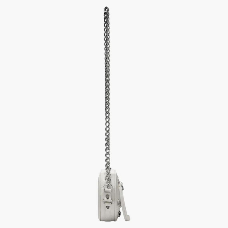 Balenciaga Le Cagole Heart Mini Bag In Optic White