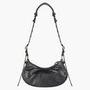 Balenciaga le Cagole Bolso de hombro XS Black Arena