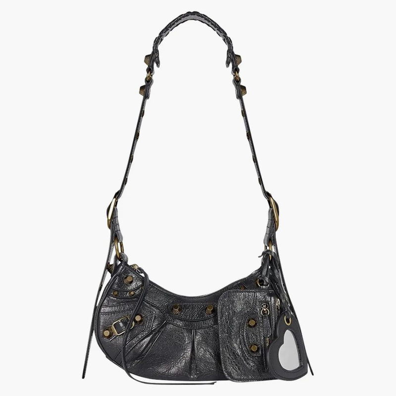 Balenciaga Le Cagole Stume a tracolla XS Black Arena