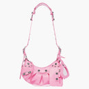 Balenciaga Le Cagole Shoulder Bag XS Pink Patent