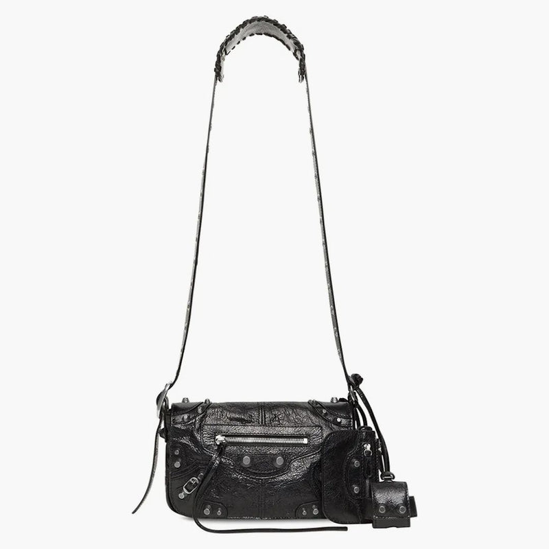 Balenciaga le Cagole Xs Flap Bag Black