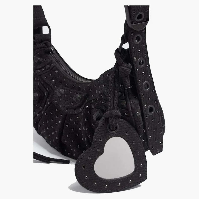 Balenciaga Le Cagole xs axelväska svart
