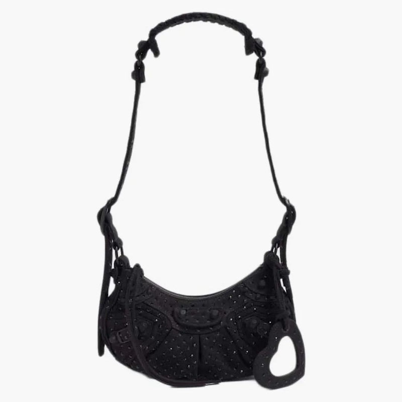 Balenciaga Le Cagole xs axelväska svart